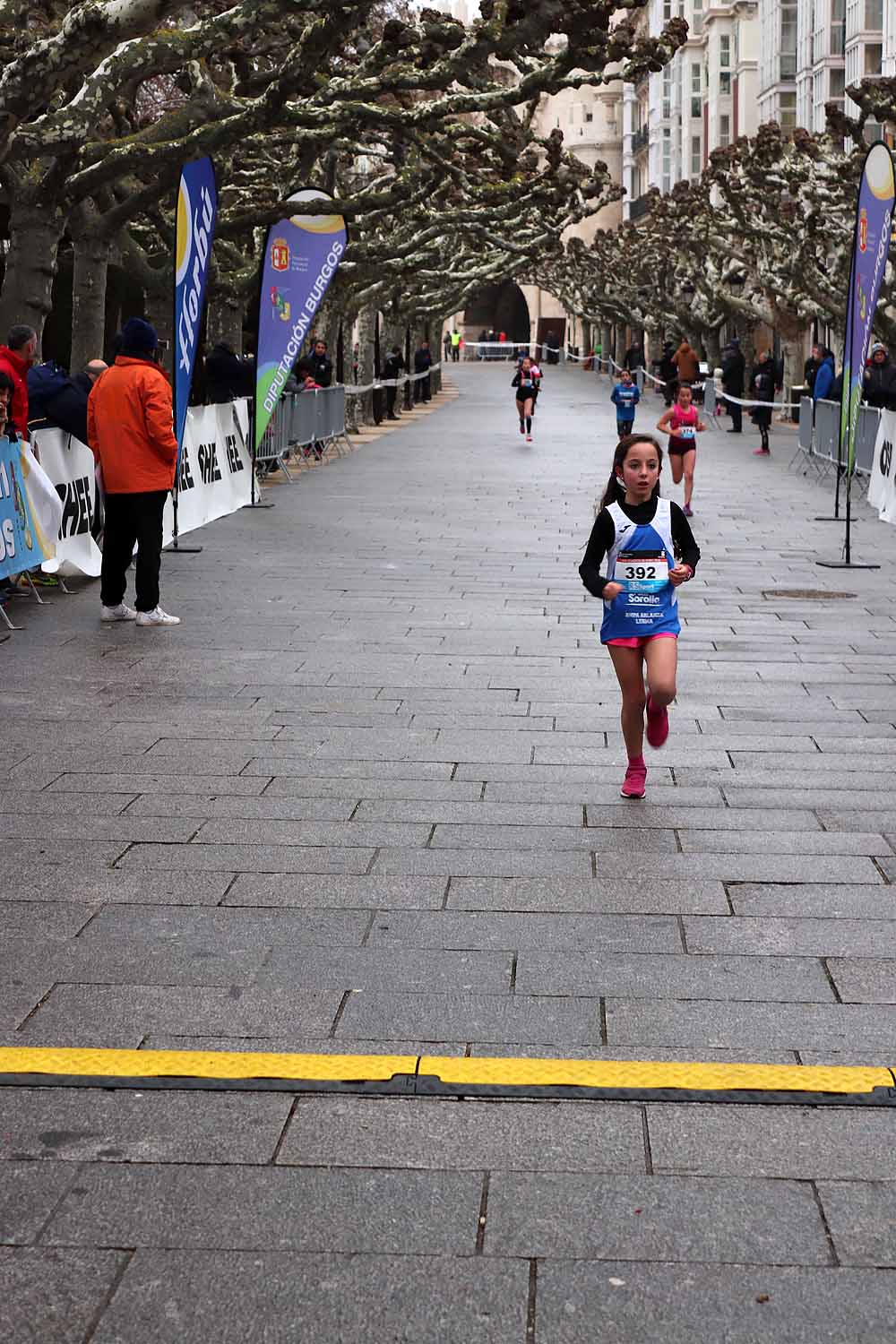 La carrera de los alevines