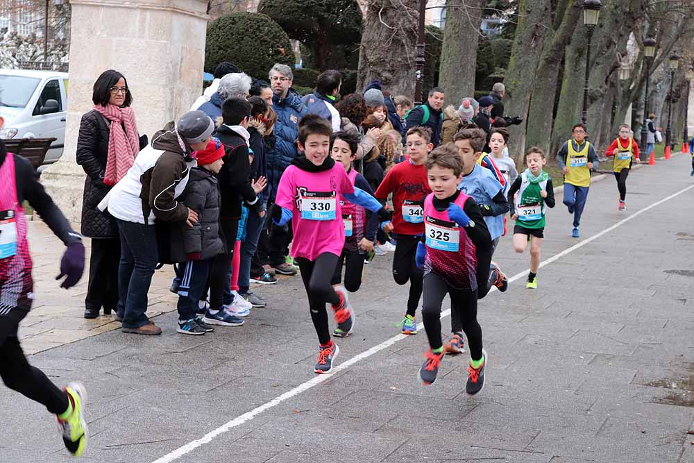 La carrera de los alevines