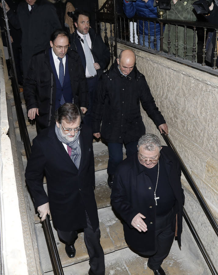 Visita de Mariano Rajoy a Palencia