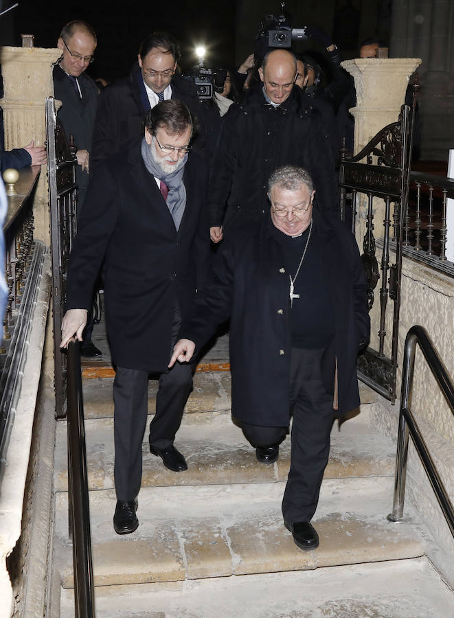 Visita de Mariano Rajoy a Palencia