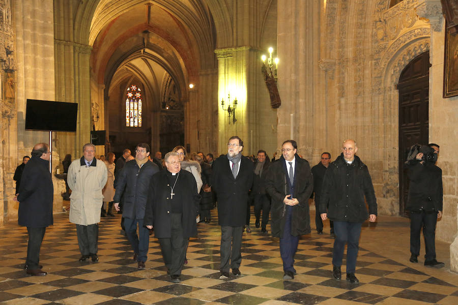 Visita de Mariano Rajoy a Palencia