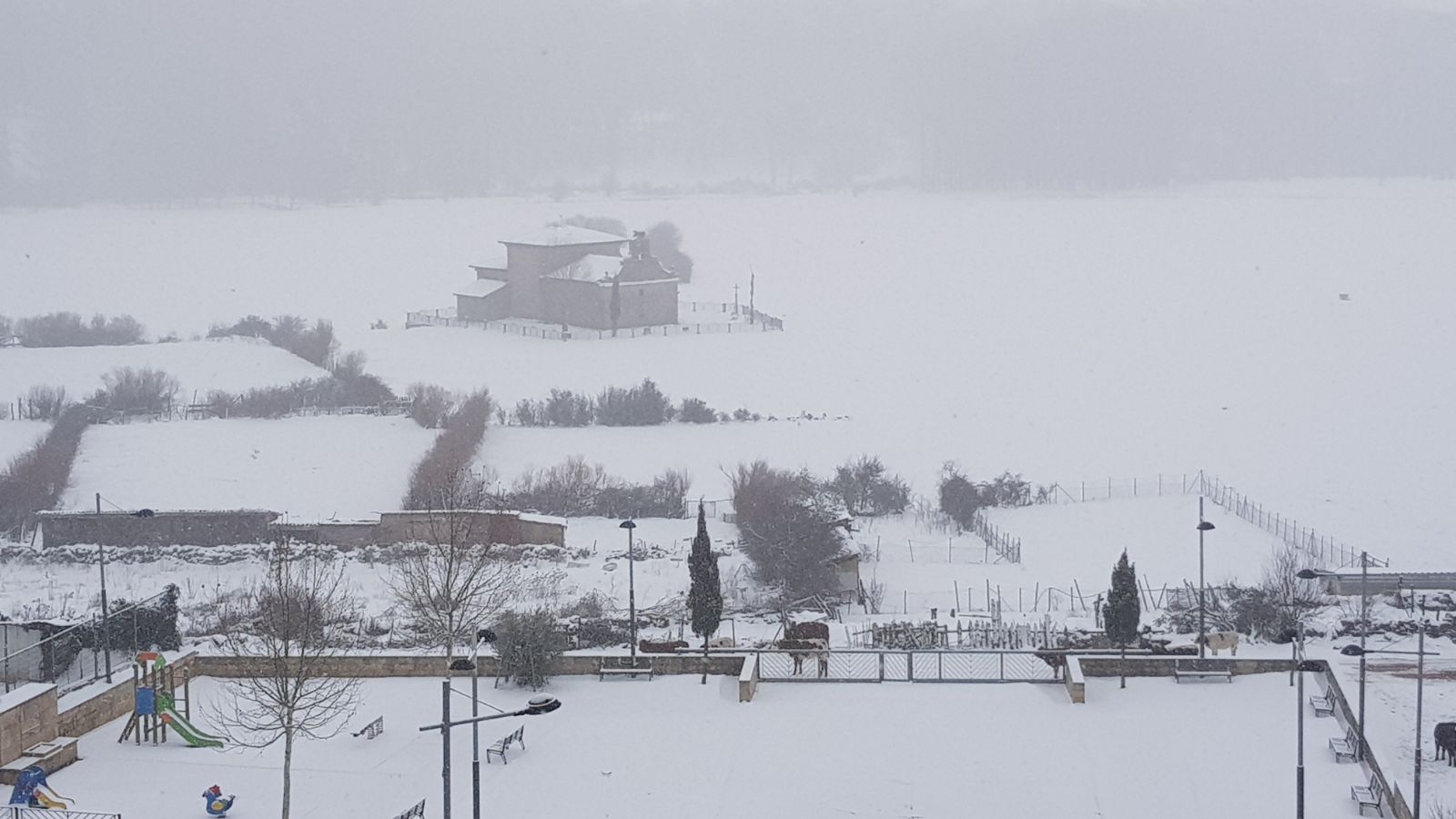 Aquí os dejamos unas imágenes sobre el paso del temporal de nieve por la provincia de Burgos