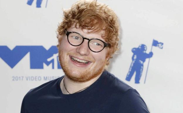 El cantante Ed Sheeran. 