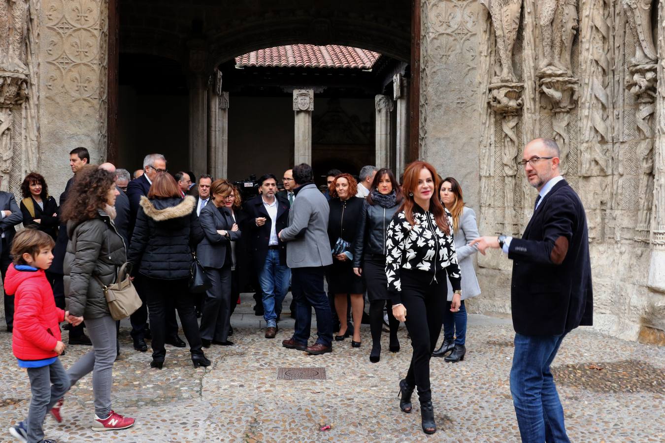 Reunión de la Mesa y Junta de Portavoces de las Cortes en el Colegio San Gregorio de Valladolid