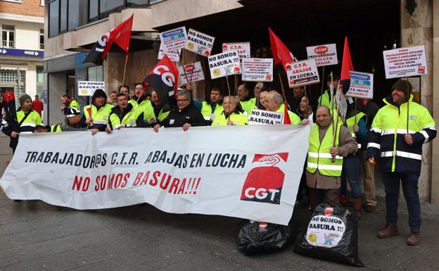 Prácticamente la totalidad de la plantilla se ha manifestado