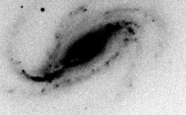 Imagen de la supernova descubierta.
