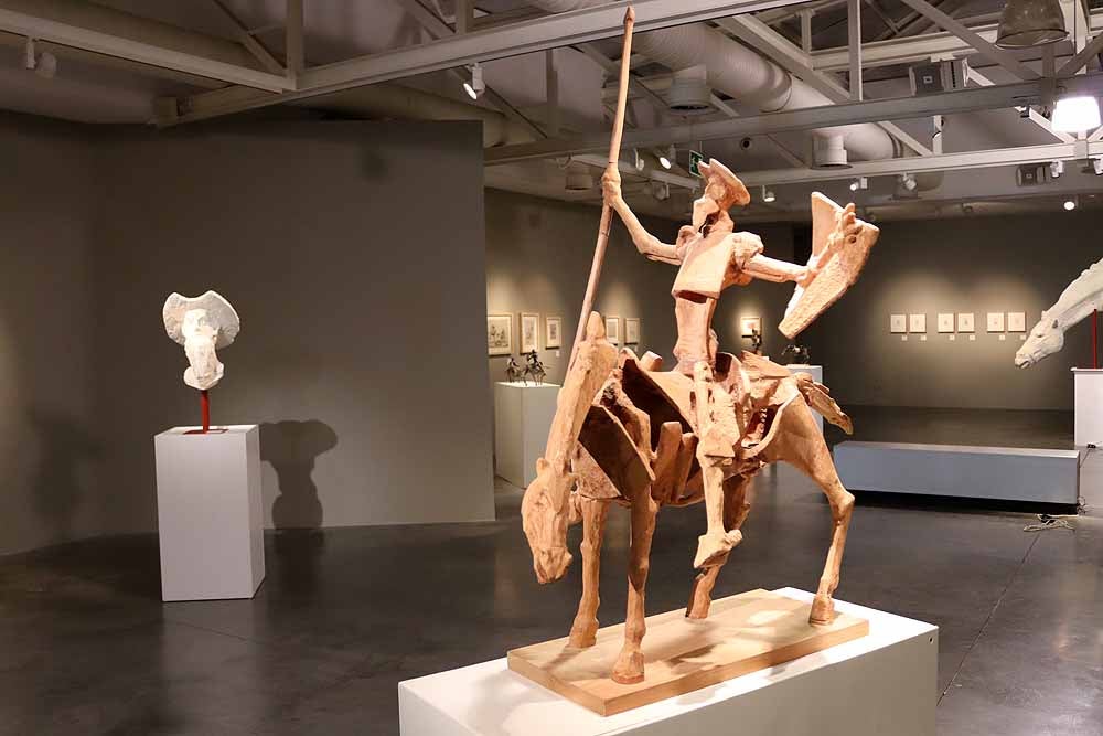 La exposición 'Una mirada a Cervantes' se muestra en la Sala de Exposiciones Pedro Torrecilla, del 22 de febrero al 25 de marzo