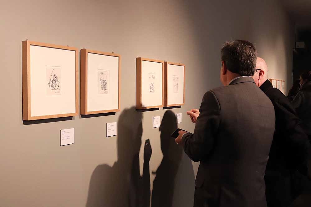 La exposición 'Una mirada a Cervantes' se muestra en la Sala de Exposiciones Pedro Torrecilla, del 22 de febrero al 25 de marzo
