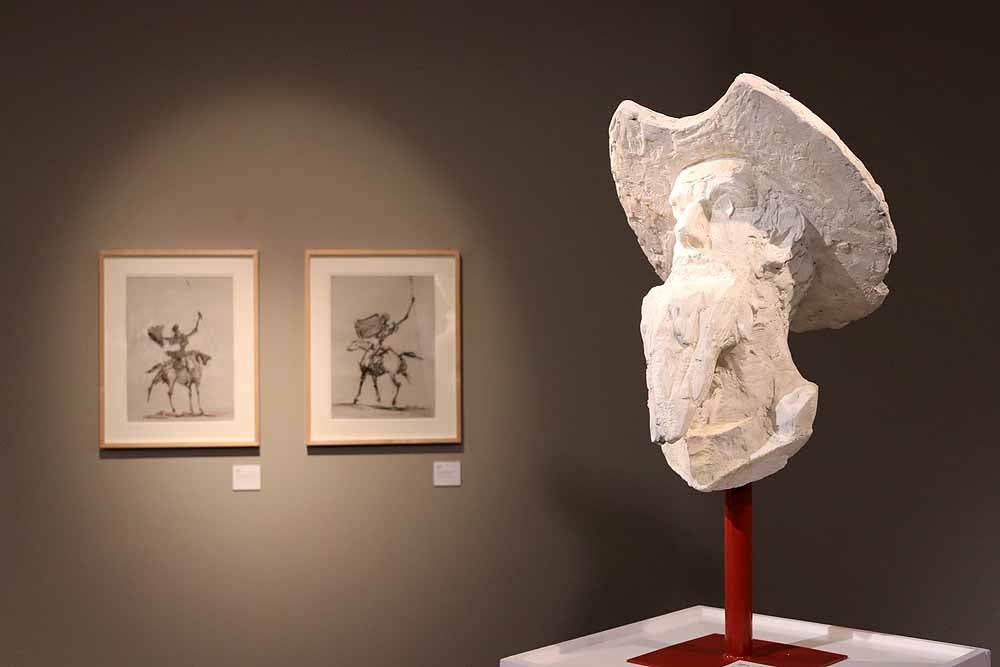 La exposición 'Una mirada a Cervantes' se muestra en la Sala de Exposiciones Pedro Torrecilla, del 22 de febrero al 25 de marzo