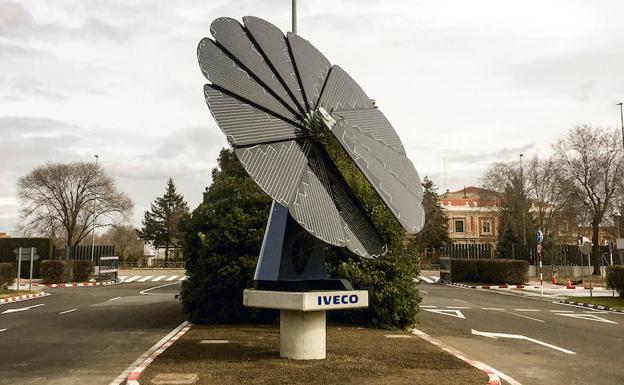 El nuevo generador fotovoltaico de Iveco en Valladolid. 