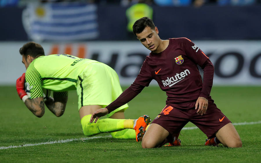 Líder y colista se citan en La Rosaleda con objetivos muy diferentes y con Leo Messi como gran ausencia.