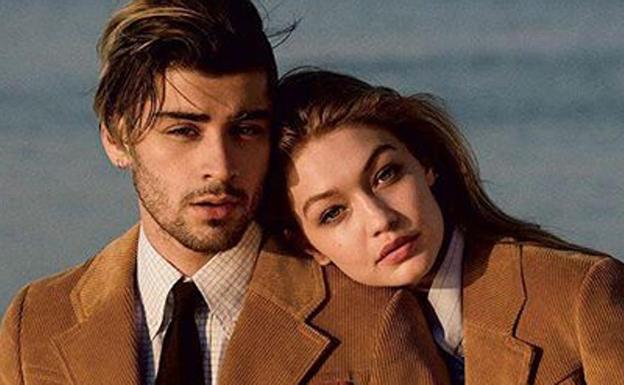 Gigi Hadid y Zayn Malik. 