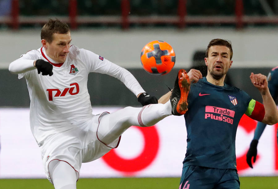 El Atlético golea al Lokomotiv en un partido que dejó la lesión de Filipe Luis y el estreno goleador de Torres en la Europa League como rojiblanco. Correa, Saúl y Griezmann, con una obra de arte, completaron el abultado resultado.