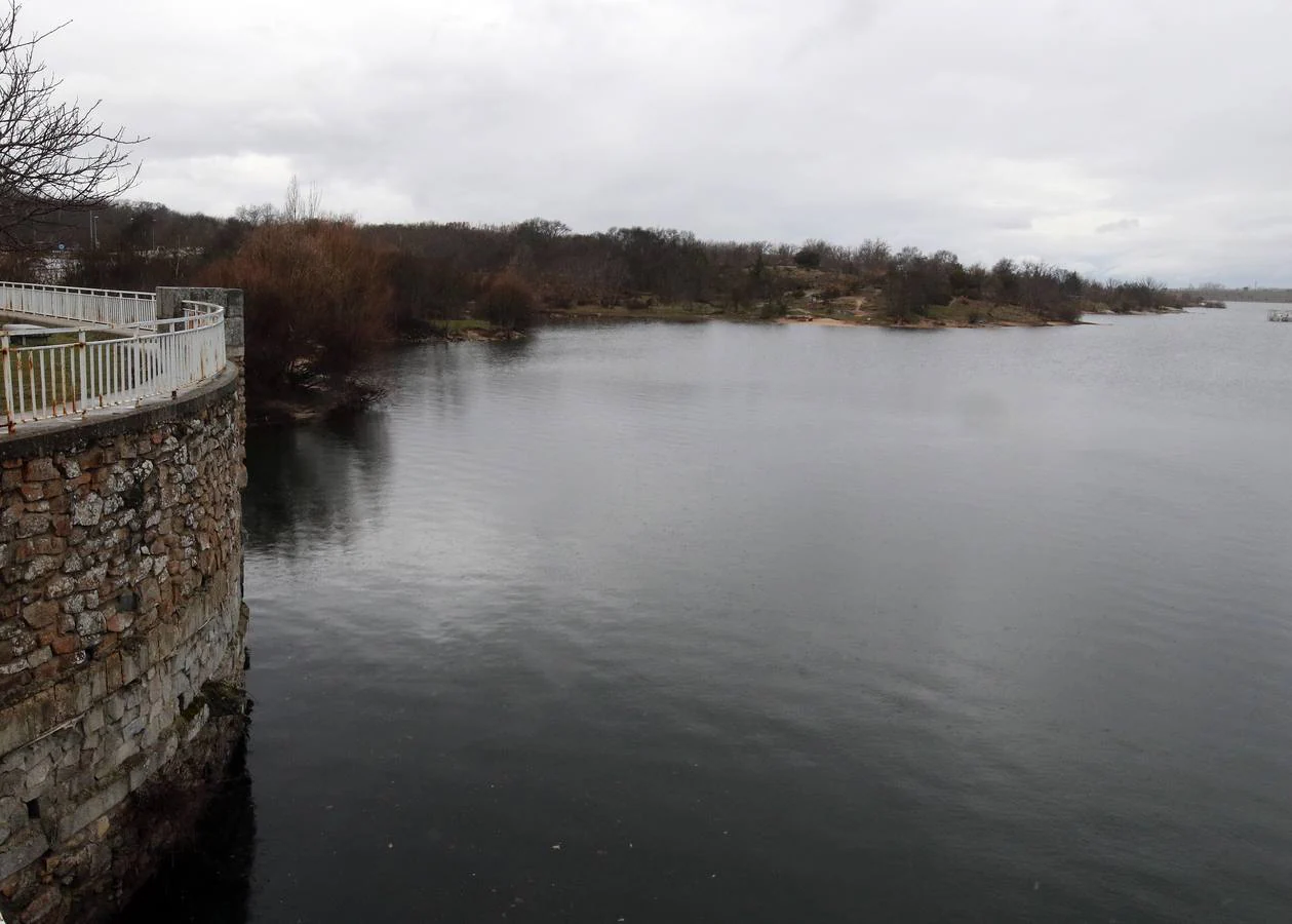 Embalse del Pontón Alto en Segovia.