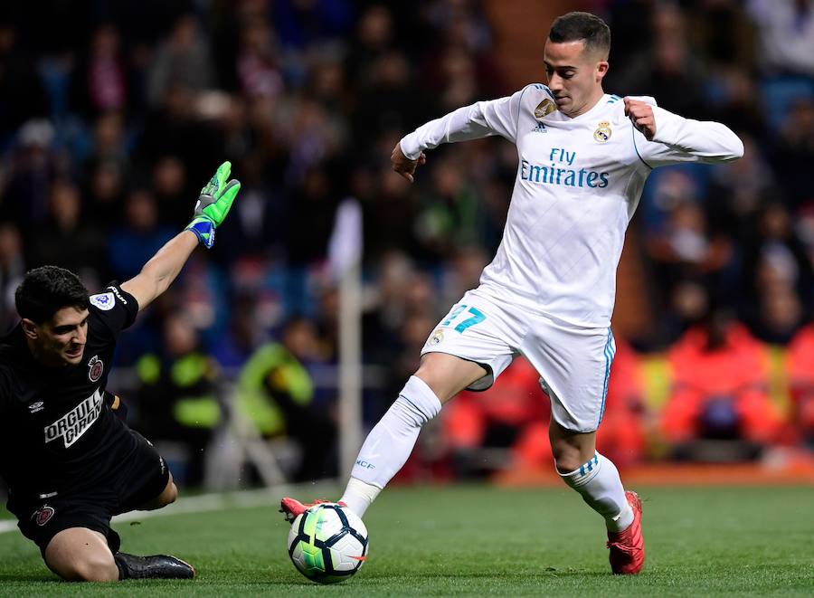 Festival goleador de Real Madrid y Girona en un duelo que se decantó para los blancos gracias al póker de goles de Cristiano Ronaldo.