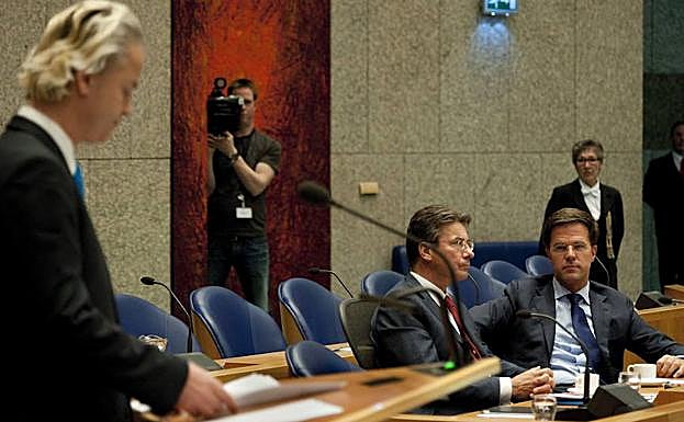 Parlamento holandés.