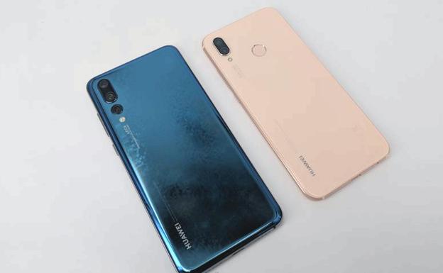 Comparativa entre el P20 Pro (izq.) y P20 Lite.