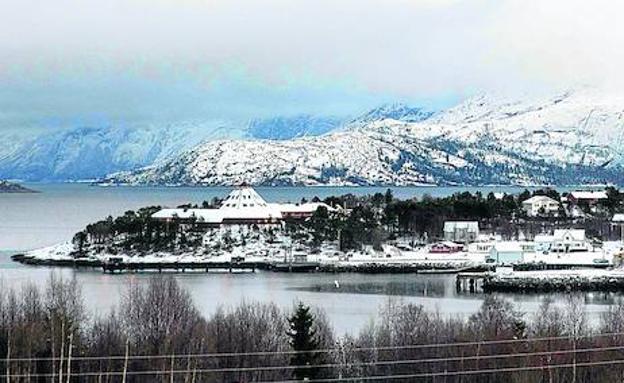 El pueblo del Círculo Polar, parece un lugar mágico.