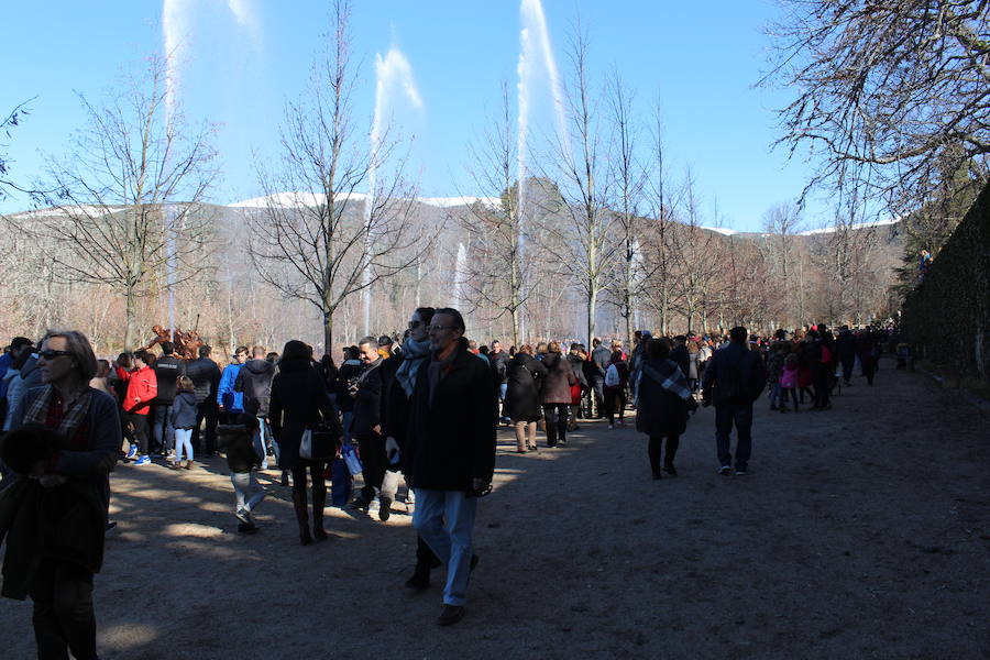 Fotos: Juegos de agua en La Granja