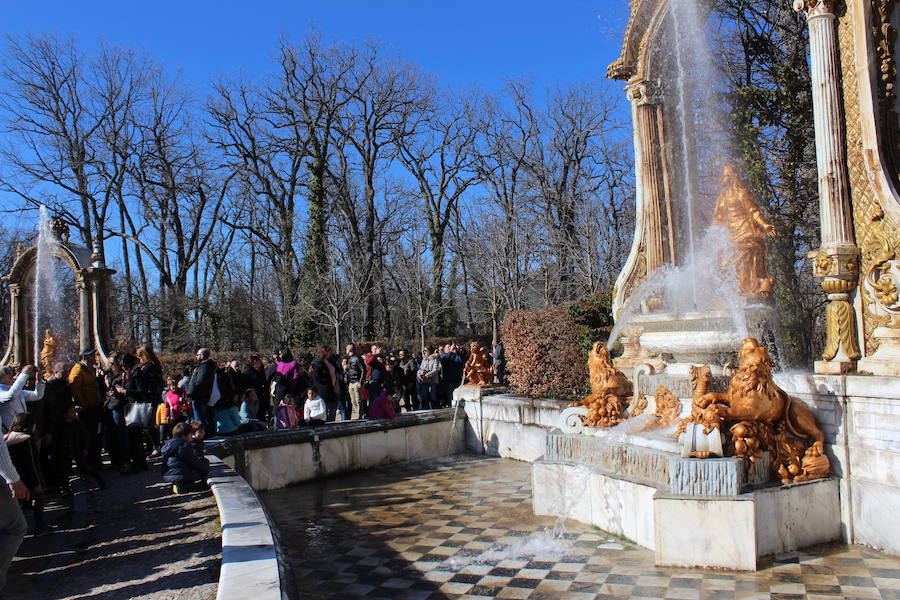 Fotos: Juegos de agua en La Granja