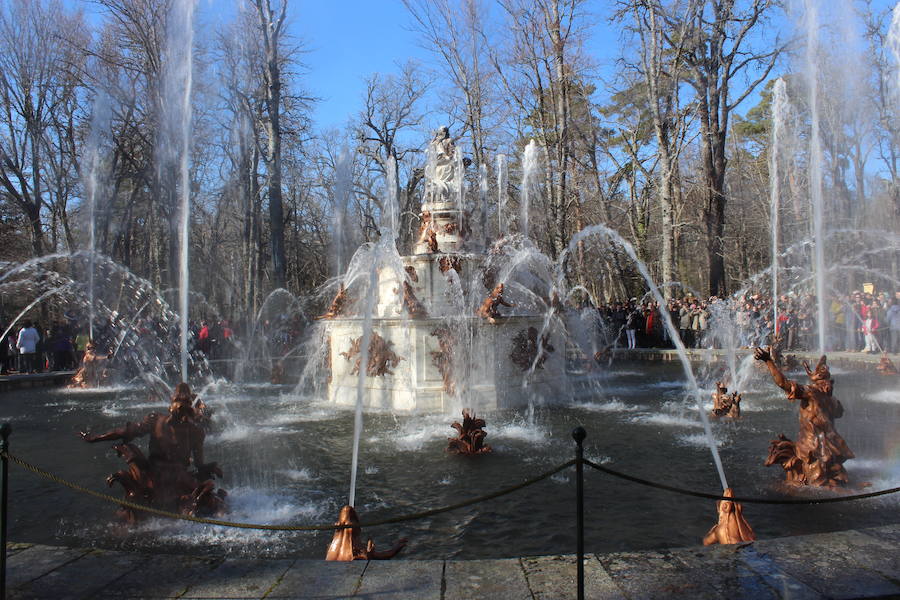 Fotos: Juegos de agua en La Granja