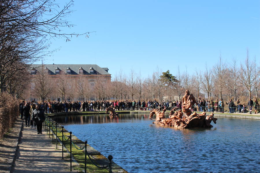 Fotos: Juegos de agua en La Granja