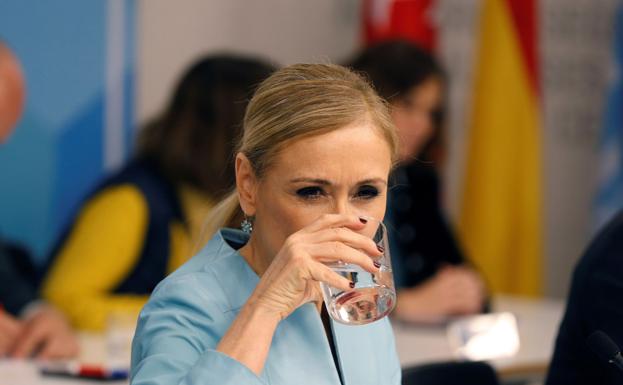 Cristina Cifuentes, presidenta de la Comunidad de Madrid