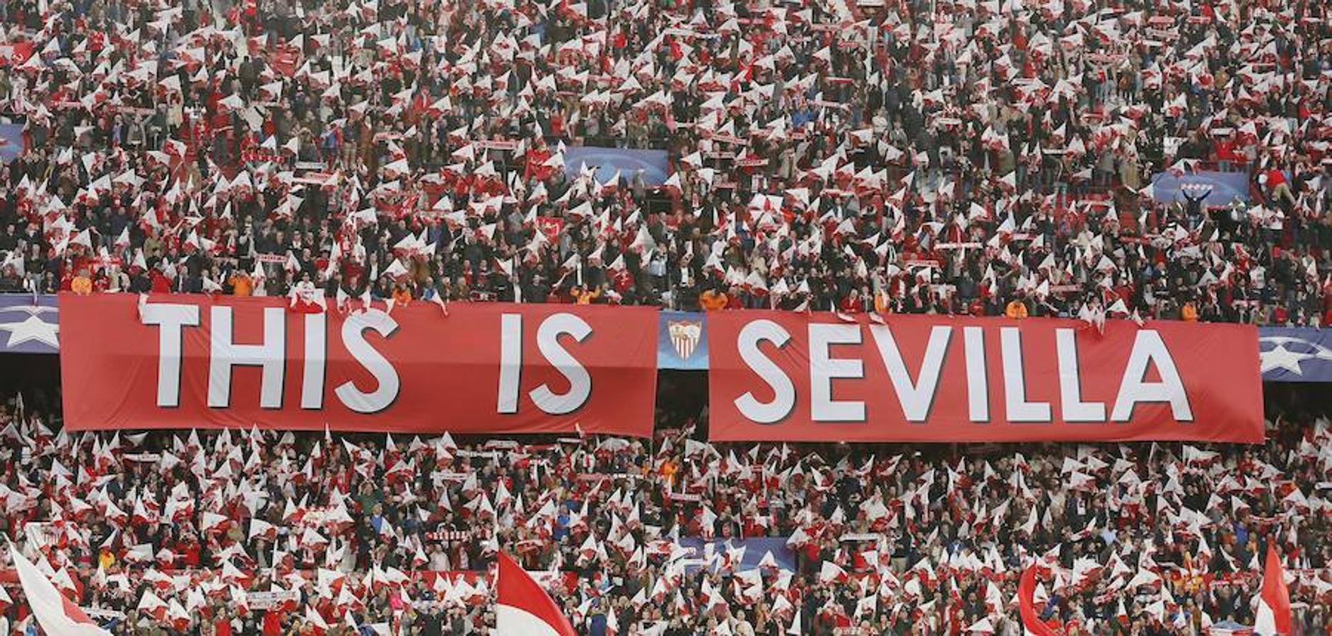 El equipo sevillista compareció decidido a hacer historia en los cuartos de final de la Champions ante un gigante como el Bayern