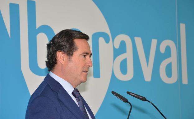 Antonio Garamendi ha participado en la Junta General de accionistas de Iberaval.