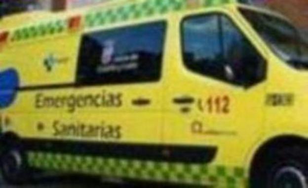 Una burgalesa, herida grave en un accidente en Abejar