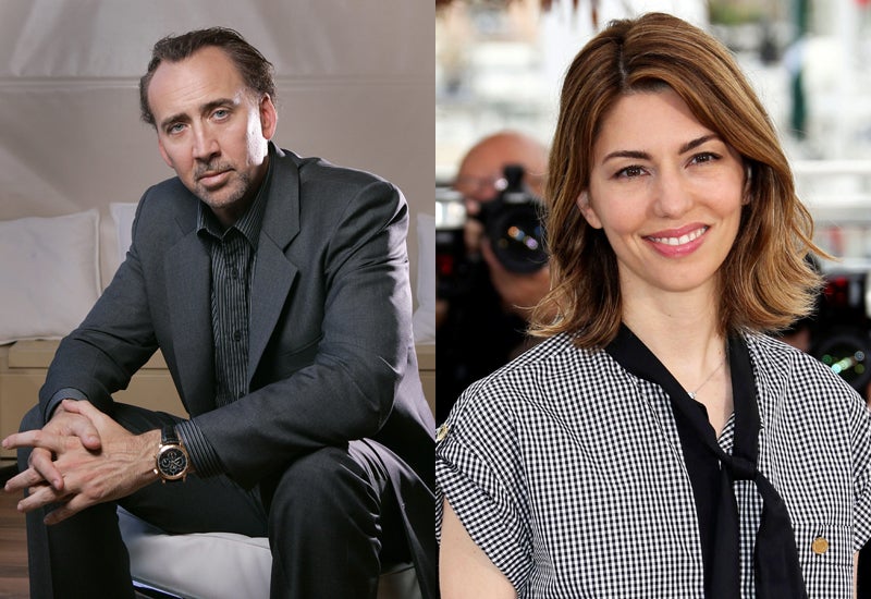 Sofia Coppola, hija del director y productor Francis Ford Coppola, es prima de Nicolas Cage.