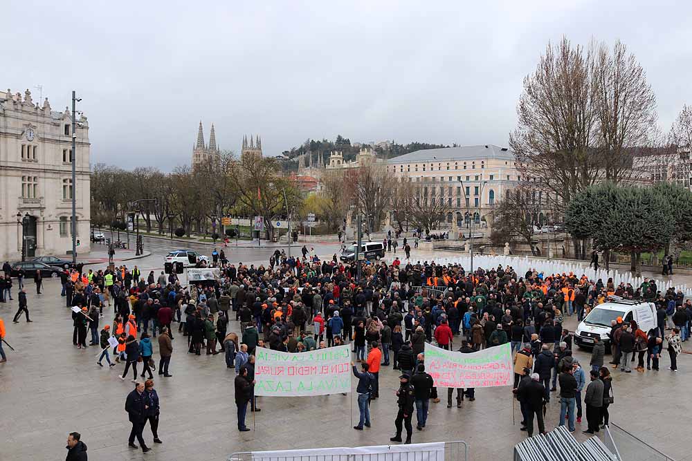 Fotos: Concentración de cazadores en Burgos