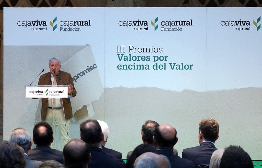 La Fundación Caja Rural de Burgos ha entregado los galardones de la tercera edición de los Premios Valores por Encima del Valor