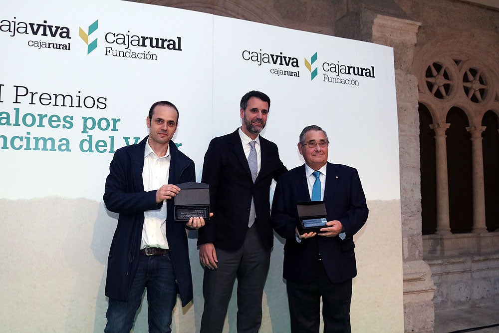 La Fundación Caja Rural de Burgos ha entregado los galardones de la tercera edición de los Premios Valores por Encima del Valor