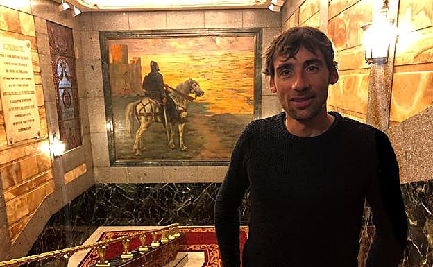 Luis Alberto Hernando, feliz por ser el pregonero de las fiestas mayores de su ciudad