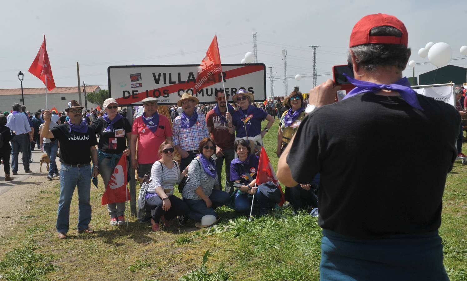 Fotos: Ambiente en Villalar el Día de Castilla y León