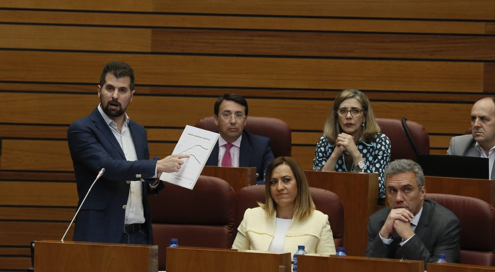 Fotos: Pleno en las Cortes de Castilla y León