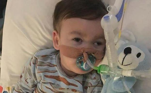 El niño británico Alfie Evans.