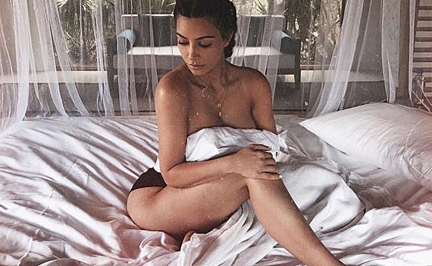 La foto de Kim Kardashian que suma 3 millones de 'me gusta'. 