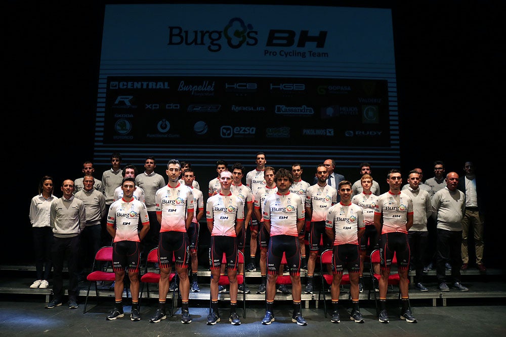 Fotos: El Burgos BH presenta su estructura para hacer frente a la primera temporada como equipo Continental Profesional