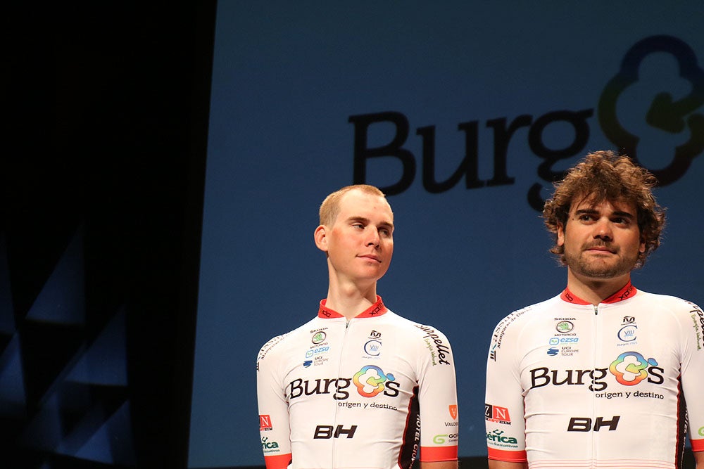 Fotos: El Burgos BH presenta su estructura para hacer frente a la primera temporada como equipo Continental Profesional