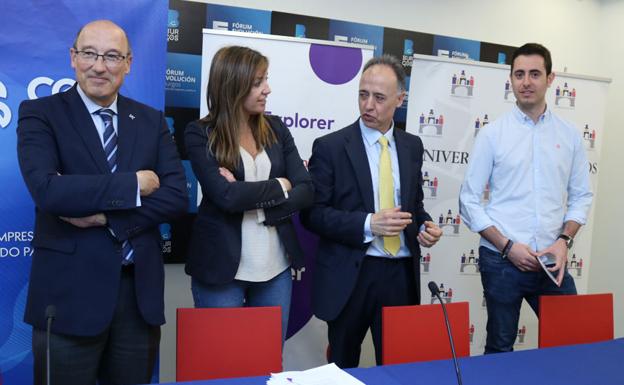 Federico Gutiérrez, Carolina Blasco, José Luis Peña y Diego Martínez