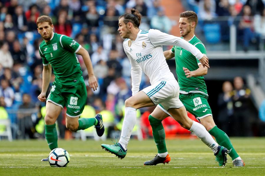 El conjunto blanco, con un once plagado de suplentes y poco habituales, quiere ganar al Leganés para acercarse a la segunda plaza que ocupa el Atlético de Madrid.