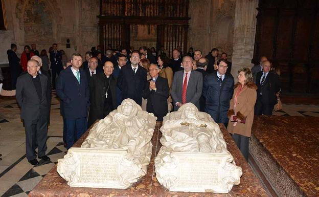 Rajoy ha visitado la Catedral.