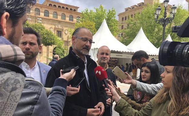 Luis Fuentes, portavoz de Ciudadanos en Castilla y León.