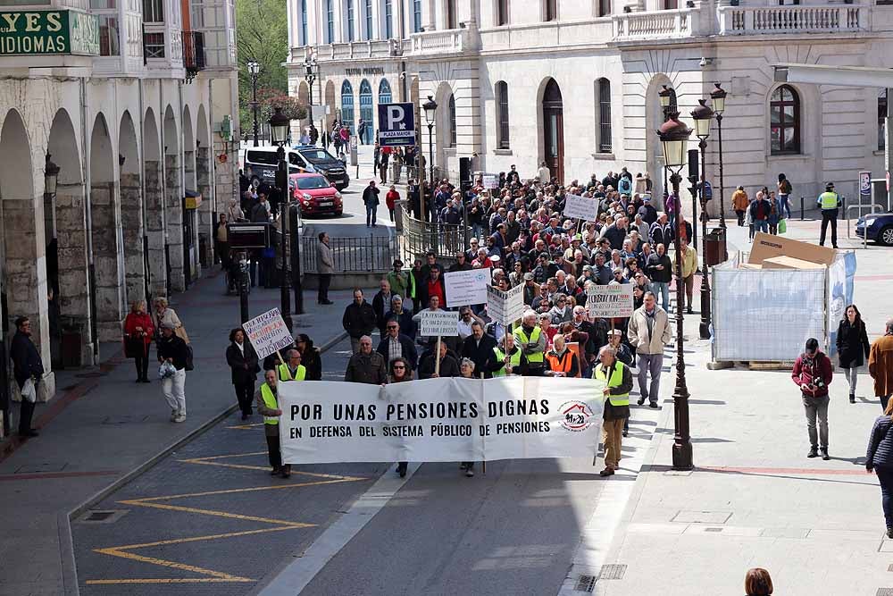 Fotos: Manifestación en defensa de las pensiones