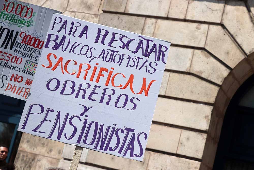 Fotos: Manifestación en defensa de las pensiones