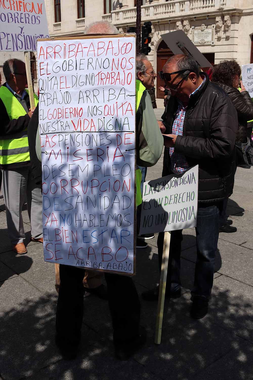 Fotos: Manifestación en defensa de las pensiones