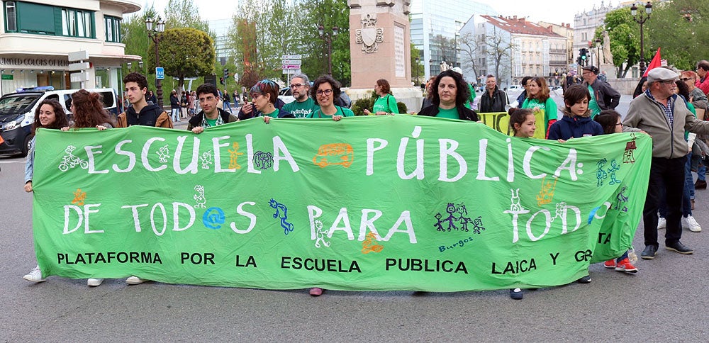 Fotos: Manifestación por la escuela pública en imágenes