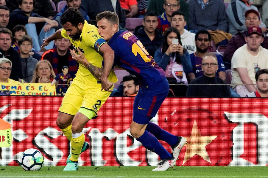 El Barcelona, ya campeón de Liga, recibe en el Camp Nou a un Villarreal que aún tiene trabajo por hacer para certificar su plaza europea. 